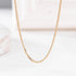 18K Solid Gold Curb Cuban Chain