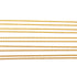 18K Solid Gold 1.7mm Rope Chain