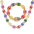 Swag Rainbow Coffee Bean Pig Nose Chain + FREE Bracelet