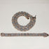 Thicc 12mm 2 tone Baguette Tennis Chain