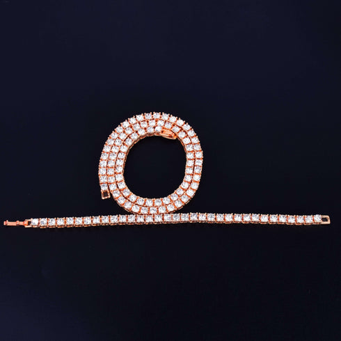 🤩💵 Save Big - Tennis Chain + FREE Tennis Bracelet Bundle