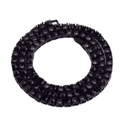 3mm 14k Gold Plated Mens Tennis Chain