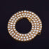 3mm 14k Gold Plated Mens Tennis Chain