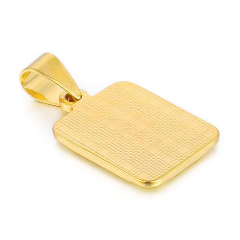 Gold Initial Pendant Necklace