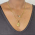Gold Initial Pendant Necklace