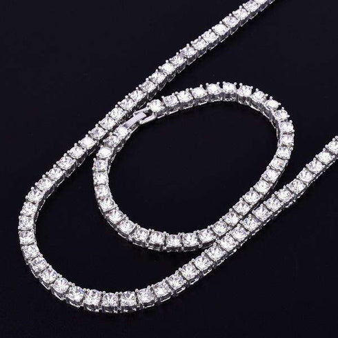 🤩💵 Save Big - Tennis Chain + FREE Tennis Bracelet Bundle