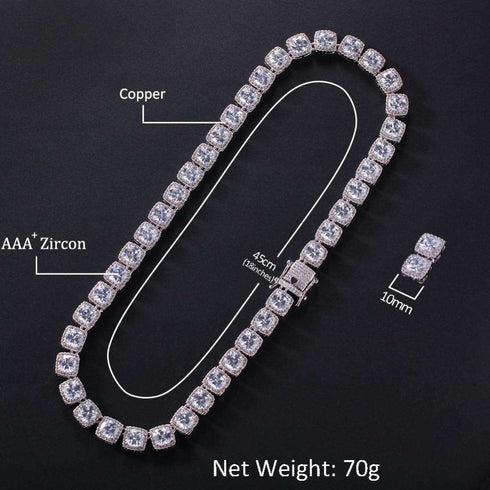 Thicc 10mm Drippin Tennis Chain