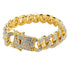 VVS Jewelry 18k Gold Plated Cuban Bracelet