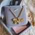VVS Jewelry 14K Gold Custom Nameplate Choker