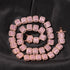 VVS Jewelry 13MM Pink Baguette Tennis Chain