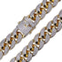 24k Gold Plated/Silver Miami Cuban Chain Bracelet