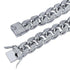 24k Gold Plated/Silver Miami Cuban Chain Bracelet