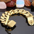 25mm Chunky Stainless Steel Miami Cuban Bracelet - BOGO