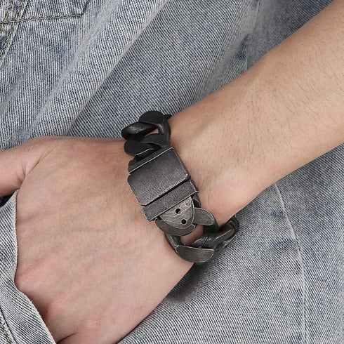 25mm Chunky Stainless Steel Miami Cuban Bracelet - BOGO