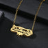 2D Custom Gothic Name Chain