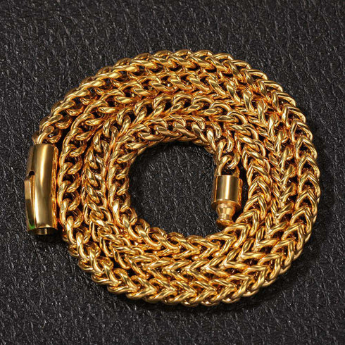 316L Stainless Steel Franco Chain Or Bracelet