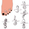 361L Stainless Steel Knuckle Adjustable Toe Ring