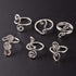 361L Stainless Steel Knuckle Adjustable Toe Ring