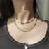 3MM Adjustable Herringbone Choker Chain