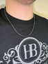 3MM Black 925 Sterling Moissanite Tennis Chain