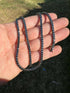 3MM Black 925 Sterling Moissanite Tennis Chain