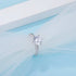2CT Moissanite 925 Sterling Silver Ring