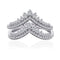 14k White Gold 3CT Moissanite Engagement Ring