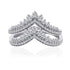 14k White Gold 3CT Moissanite Engagement Ring