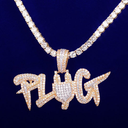 The Plug Two-tone Pendant Chain
