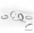 4pc Set 925 Sterling Silver Adjustable Toe Rings