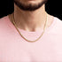5MM 18K Solid Gold Rope Chain