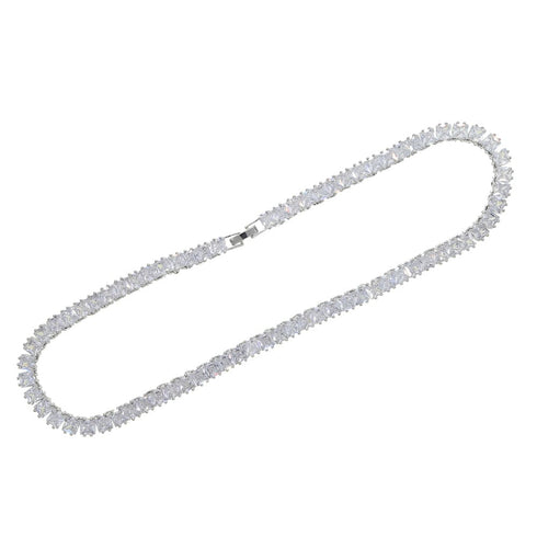 5MM Baguette Tennis Chain
