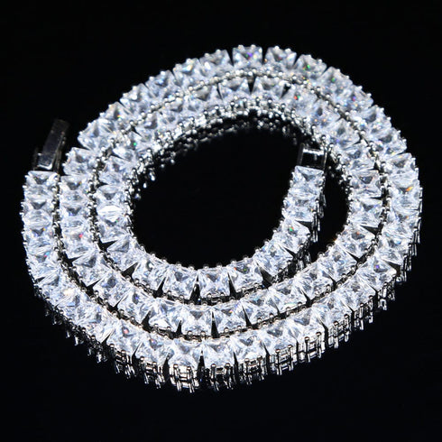5MM Baguette Tennis Chain