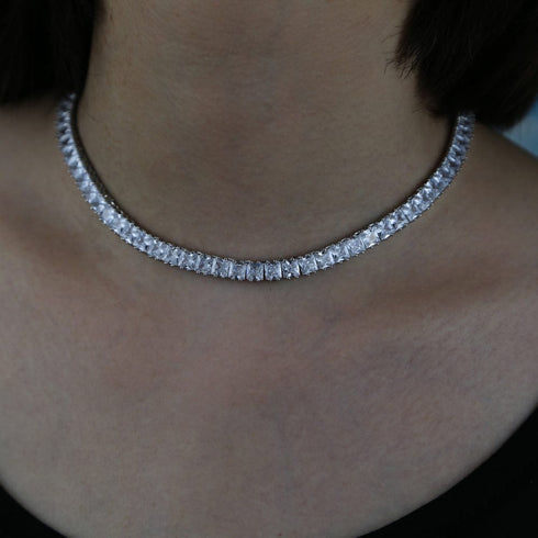 5MM Baguette Tennis Chain