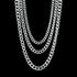 5MM Stainless Steel Miami Cuban Chain + FREE bracelet