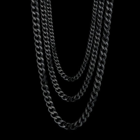 5MM Stainless Steel Miami Cuban Chain + FREE bracelet