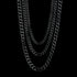 5MM Stainless Steel Miami Cuban Chain + FREE bracelet