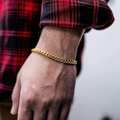 5MM Stainless Steel Miami Cuban Chain + FREE bracelet