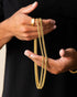 5MM Stainless Steel Miami Cuban Chain + FREE bracelet