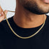 5MM Stainless Steel Miami Cuban Chain + FREE bracelet - BOGO