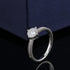 14K White Gold 1CT Moissanite Ring