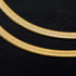 6MM 18K Gold Herringbone Chain