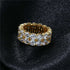 Hexagon CZ Bling Ring