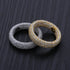 Iceman 925 Sterling Silver Fully Iced Ring
