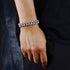 VVS Jewelry 12MM White Gold Prong Cuban Bracelet