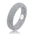 Iceman 925 Sterling Silver Fully Iced Ring