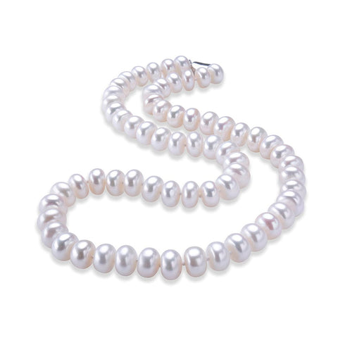 7mm-10mm Large Cultured Pearl Necklace