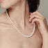 7mm-10mm Large Cultured Pearl Necklace