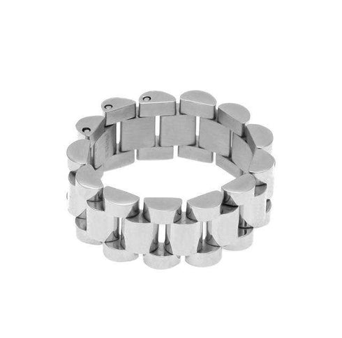 Gold/Silver Watch Band Ring