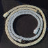 8MM 925 Sterling Silver VVS1 Moissanite Cuban Chain